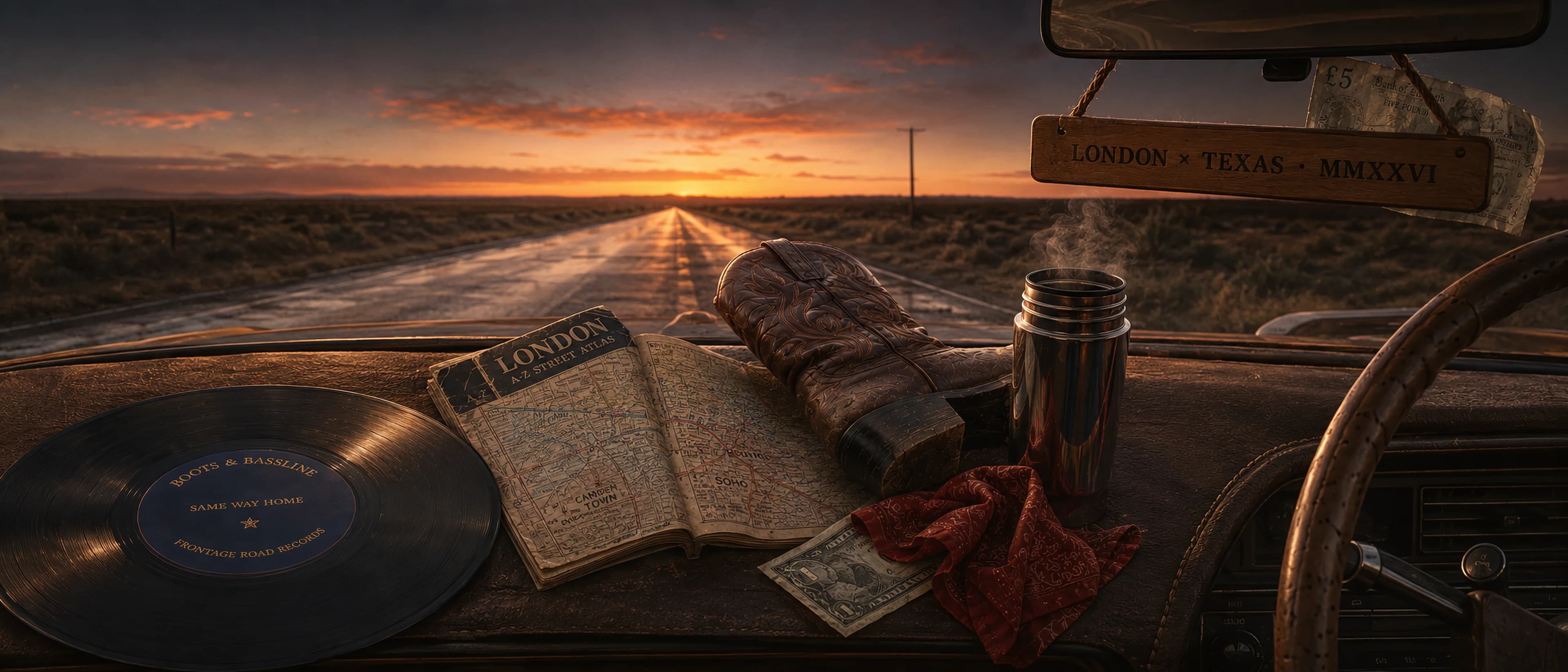 The Open Road — dawn hero