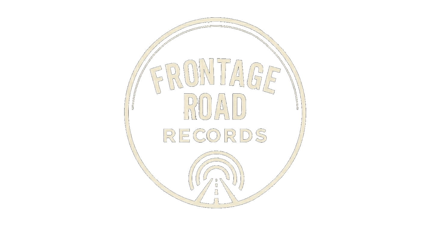 Frontage Road Records roundel (cream)